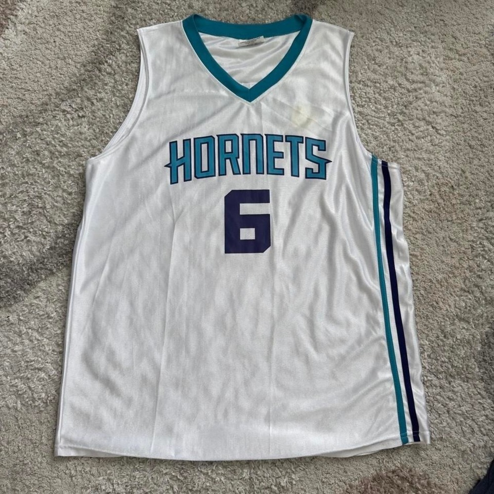Vintage Charlotte Hornets baseball jersey